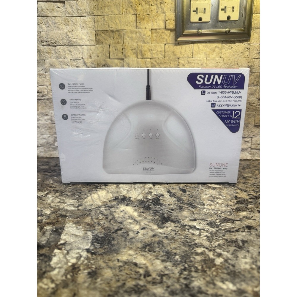 SUNUV UV LED Nail Lamp, Gel Light for Nail Polish UV Dryer with 3 Timers SUNone